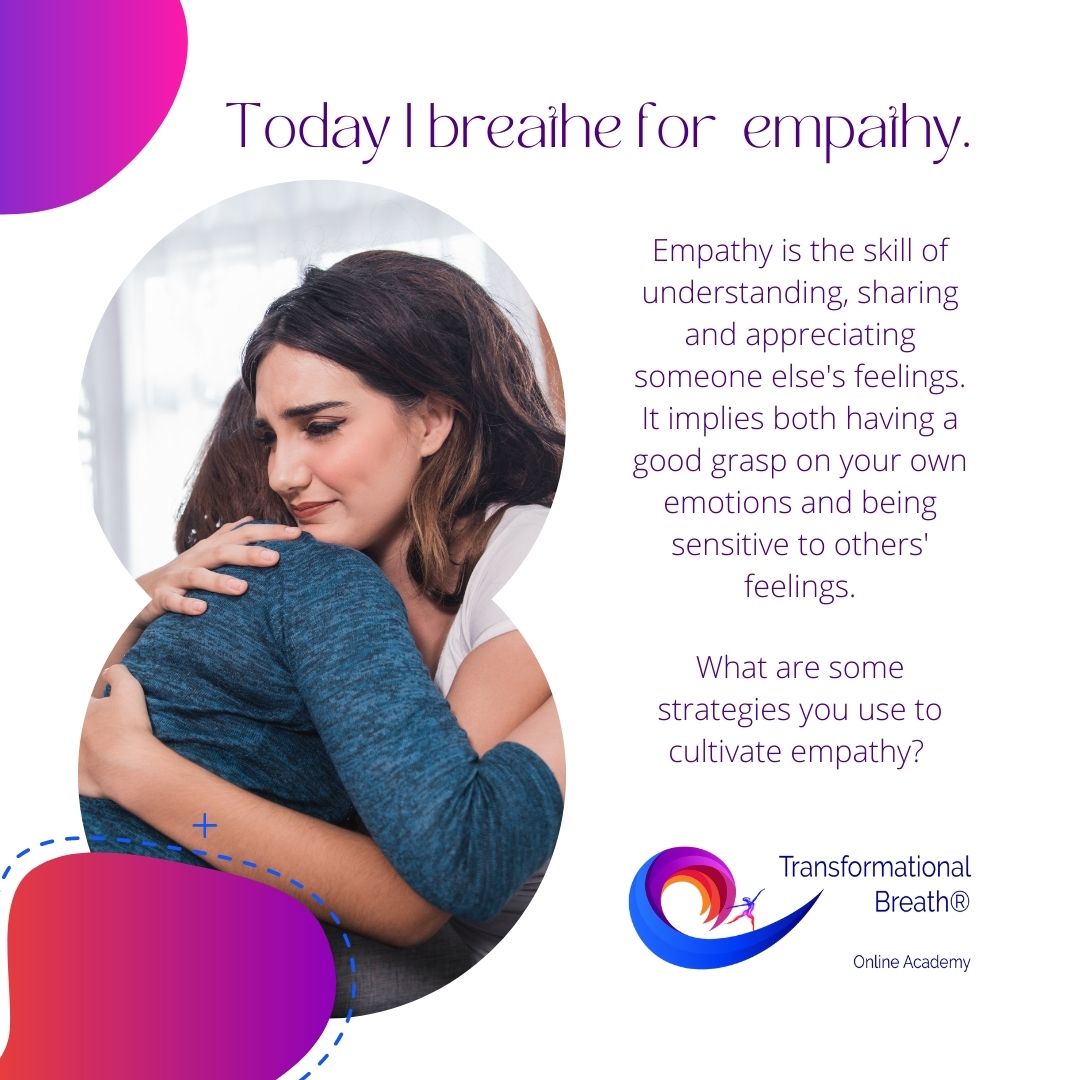 tbfbreathe's tweet photo. Today I breathe for empathy. What are some of the strategies we could use to cultivate empathy?
#transformationalbreath #todayibreathe https://t.co/MvJJUcBOvI