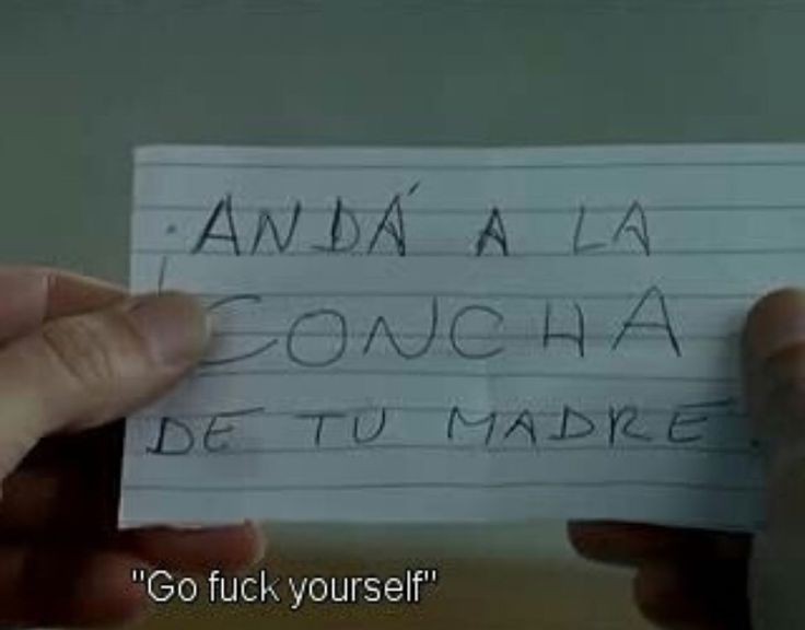 no puede ser el insulto argentino más tranquilo traducido como el insulto más fuerte que tienen los yankis que risaa