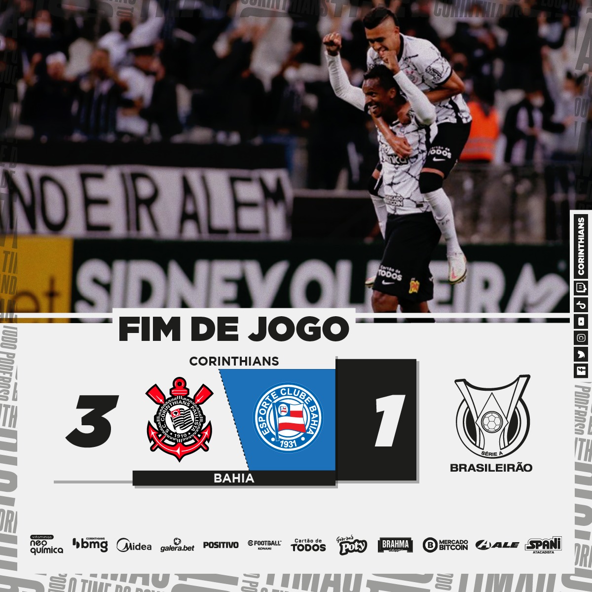 Corinthians tweet media