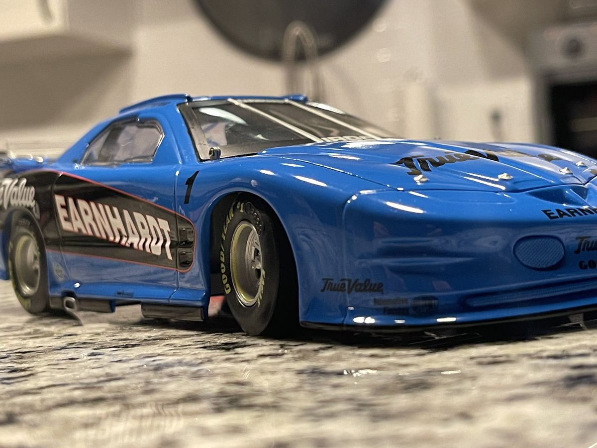 DJmerrbear's tweet photo. @EricEstepp17 here’s my favorite die-cast car! 
 Dale Earnhardt’s 1999 IROC Firebird https://t.co/TQz241dhW7