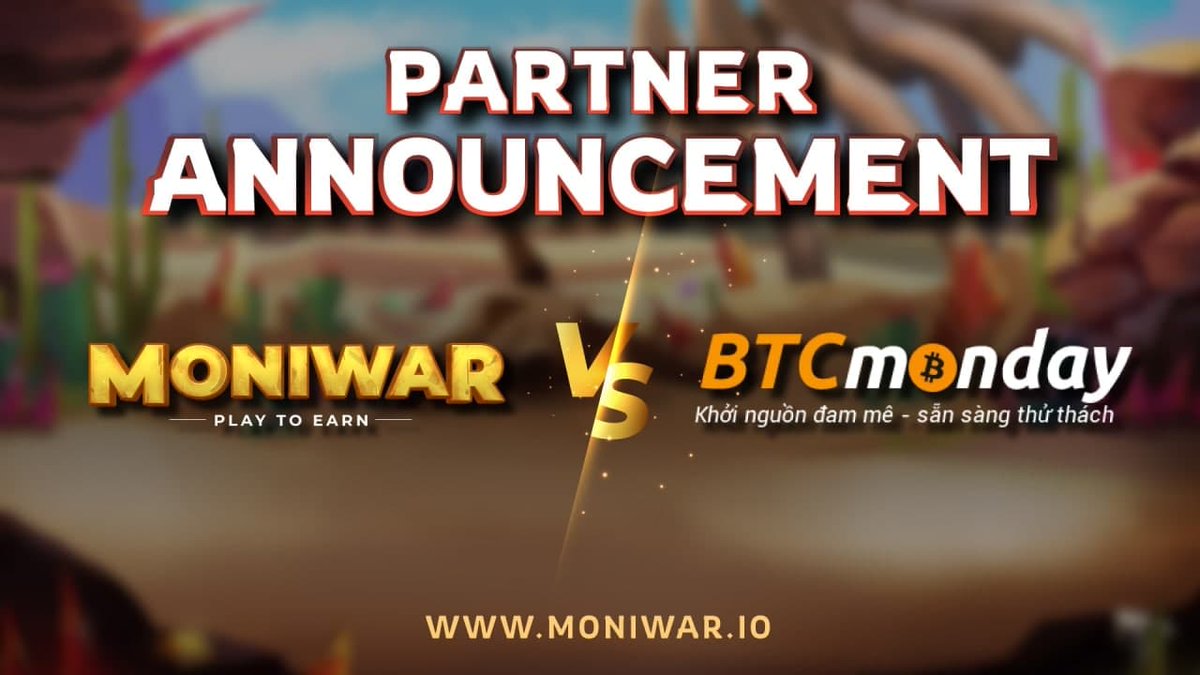 x100TonGems's tweet photo. #BTCMonday ký kết hợp tác chiến lược với #Moniwar Bắt tay #gamefi #NFT #GameNFT #Metaverse https://t.co/ozEqYkNOd0