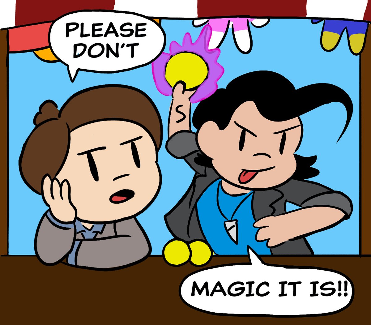 avrilando's tweet photo. #weirdwitchtober day 5 - Carnival Game
#riverdale #riverdalefanart #magicdesantos #joaquindesantos #kevinkeller #joavin https://t.co/XjlHpxjclH