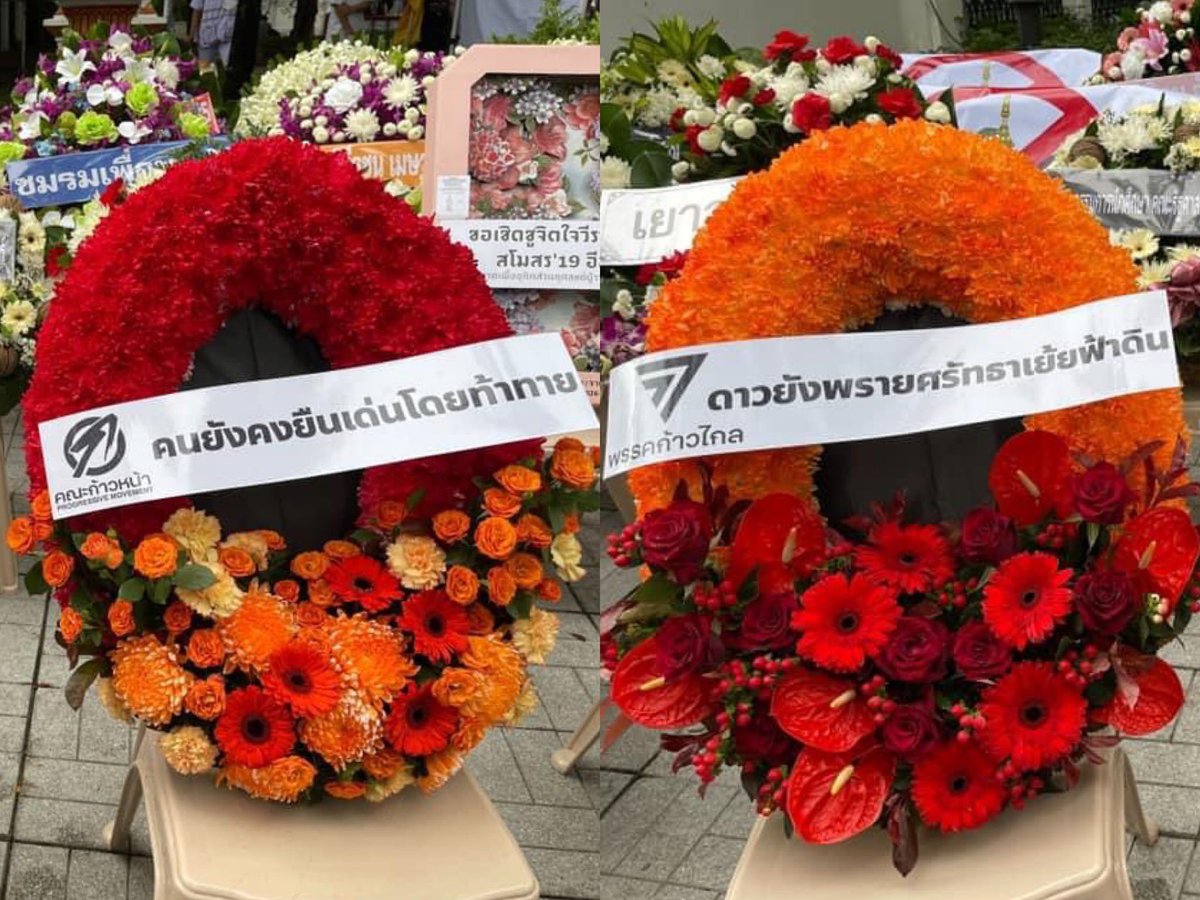 ขอเยาะเย้ย ทุกข์ยากขวากหนามลำเค็ญ 
คนยังคง ยืนเด่นโดยท้าทาย
แม้นผืนฟ้า มืดดับเดือนลับมลาย 
ดาวยังพราย ศรัทธาเย้ยฟ้าดิน

#6ตุลา #ก้าวหน้า #ก้าวไกล