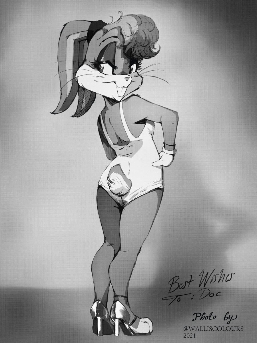 "You know Doc, 4 the Troops". #pinup. #rabbit. pic.twitter.com/cP...
