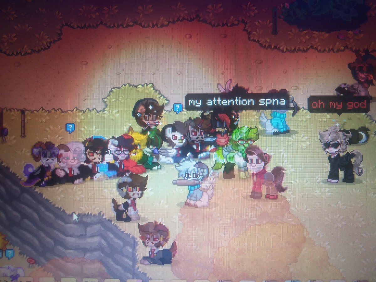 valleys_bloom's tweet photo. Vibing on ponytown with an amazing group of Schlatts <3!!-Tednivison 
#Ponytown #schlatt https://t.co/HkLM1rCkot