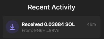 LetsGoRhythm's tweet photo. got my first free load of SOL from @SolSnatchersNFT today just for holding, more to come 🔥 #SolSnatchers 

#NFT #nftcollector #Solana #SolanaNFT #SolanaSummer https://t.co/KTehVQJD62
