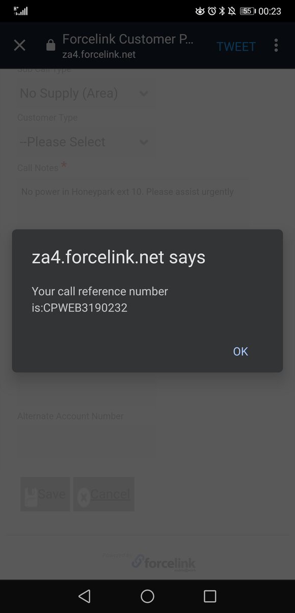 <a href="/CityPowerJhb/">@CityPowerJhb</a> no power in Honeydew ext 10. Please assist urgently