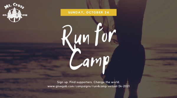 Get yourself signed up for the 2nd Annual #Run4Camp #Virtual5K and help your favorite camp in the process!  Each participant will get their own fundraising page to tell their story about why #ILoveMtCross. Visit givegab.com/campaigns/run4… to sign up today!