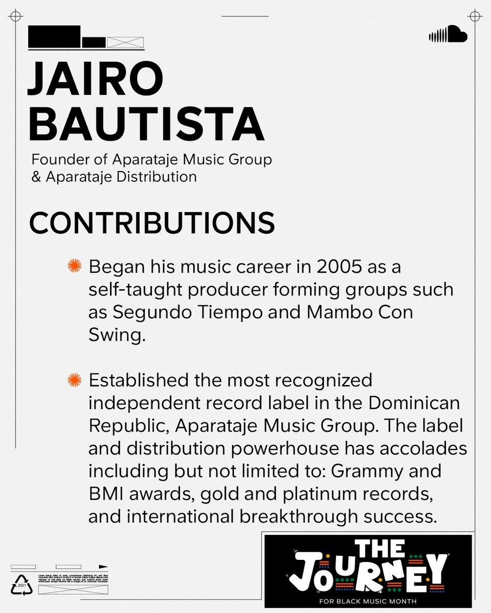 In celebration of Latinx Month, we are chatting with Jairo Bautista (@aparataje), founder of Aparataje Music Group &amp; Distribution, on <a href="/Clubhouse/">Clubhouse</a>. 🎙️⁠
⁠
👉 Our convo is still going. Jump in now: clubhouse.com/event/xoeVpzjK