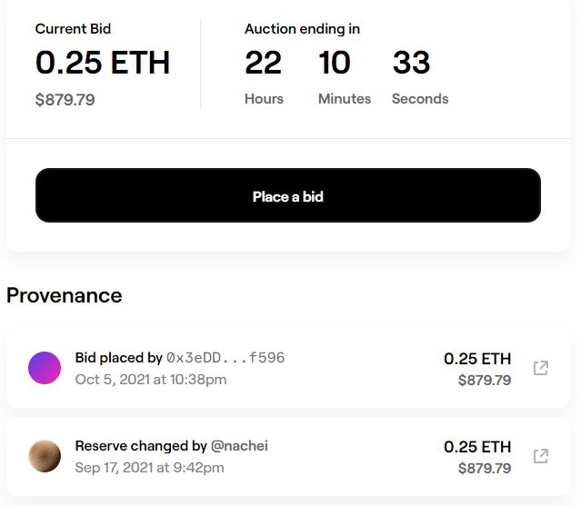 Nachei_'s tweet photo. Is this real life?? 😱
Another anonymous bidder has started the bidding for Ulysses!!! I'm totally in shock!🤯🤯🤯
Thank you very much for starting the bid and again, if you read me, please dm, I would love to meet you !!
🙏❤️

 ⏰22 hours to finish!!!
🚩 https://t.co/LThBRrcpwH https://t.co/bCmHWnM0BP