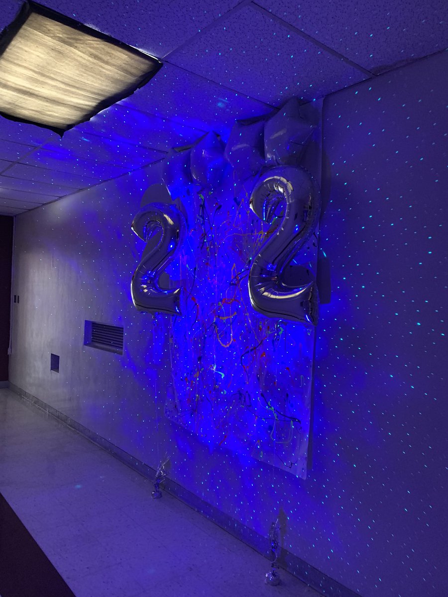 imagine working on the senior hallway for 7 hours and getting second place. #RedBud132 #glocoming