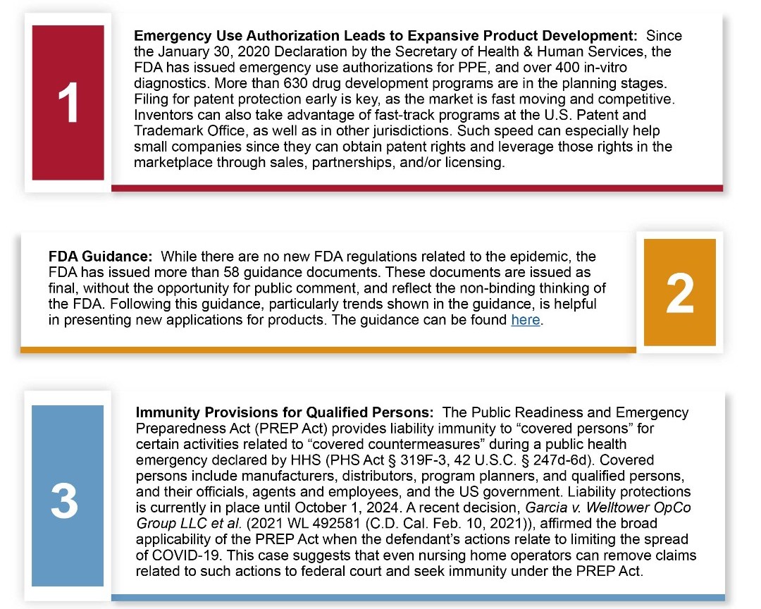 KTS_Law's tweet image. Takeaways | Making the Most of COVID Regulatory Changes via Denver Patent Partner Nicki Kennedy

Learn more: kilpatricktownsend.com/Insights/Persp…
#Patent #FDAGuidance #ProductDevelopment #PREPAct