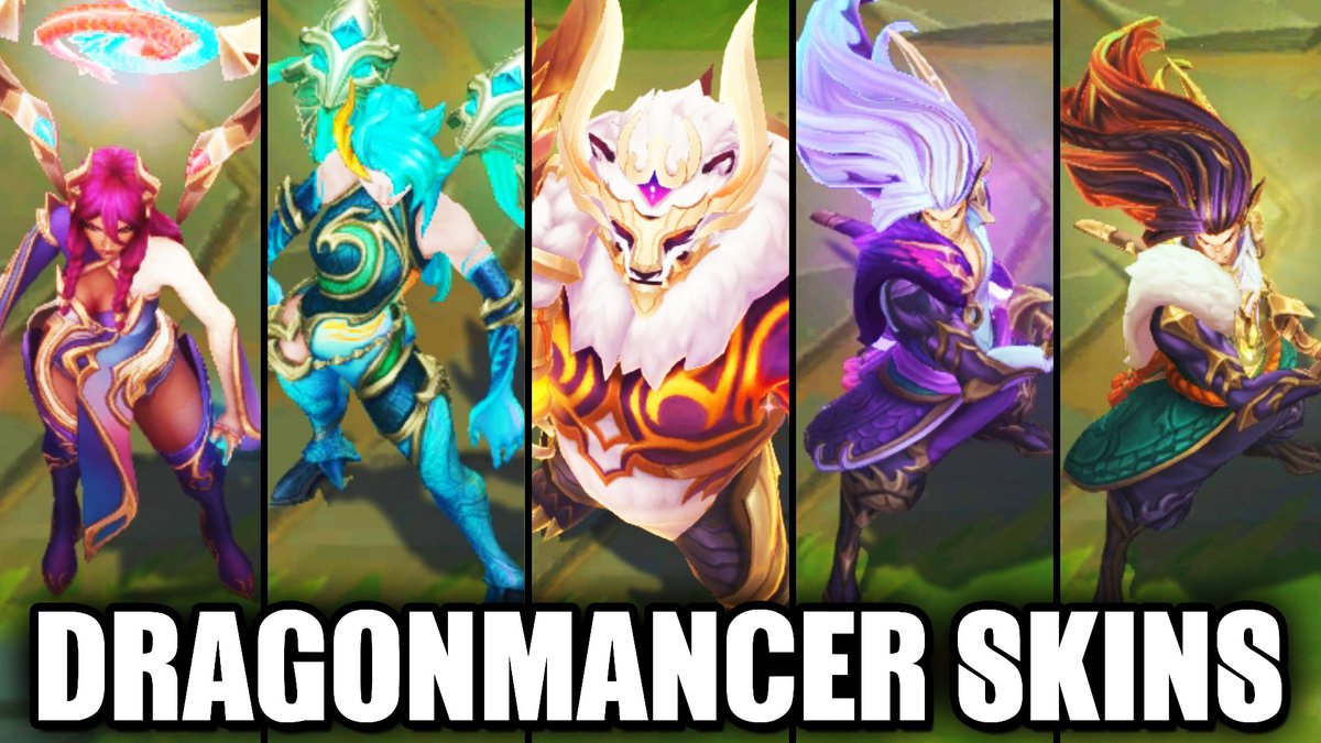 SQUPOyt's tweet photo. All New Dragonmancer Skins #leagueoflegends
https://t.co/avcnE1TMz9 https://t.co/KbhrUgzVds