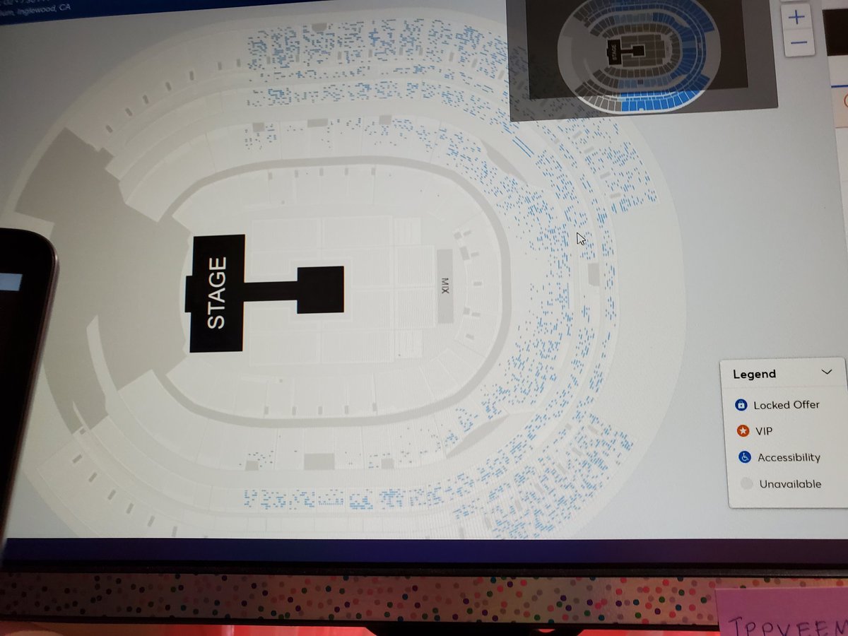 What Sunday, Weds and Thursdays floors look like currently. #BTSCONCERT