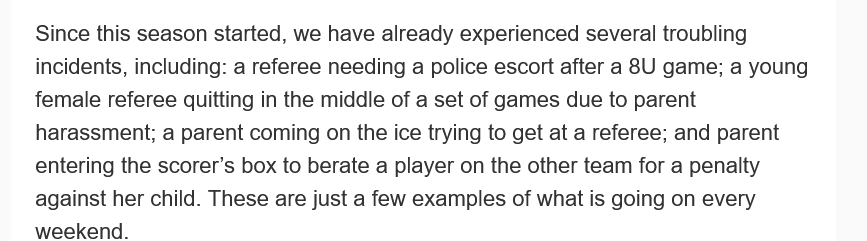 MattKalman's tweet image. This is from an email from Mass Hockey.

What the hell are people thinking?