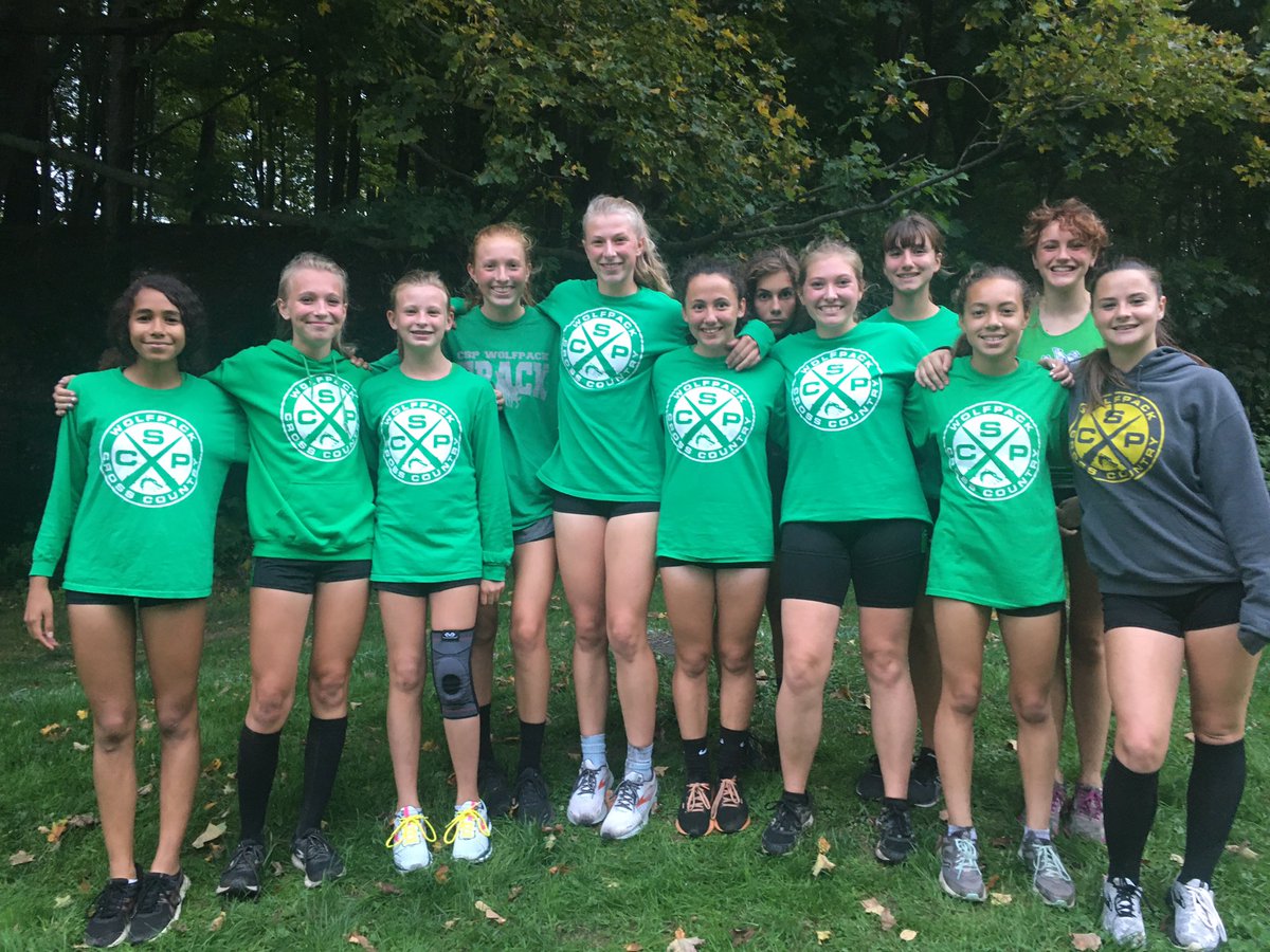 CSPrunners's tweet image. CSP varsity ladies end Maple Groves multi-year league meet win streak by a score of 31-32. Congrats ladies!