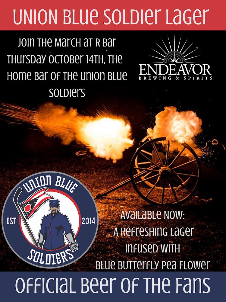 sarah____kent's tweet photo. Who all is coming to @RBar_AD to try the official beer of the fans?!?! #cbj https://t.co/4DK488xCgH