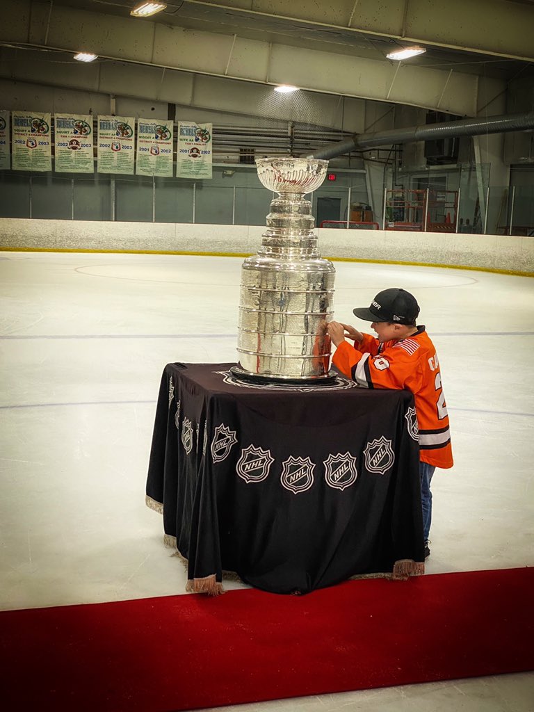 It's always a good day when the Stanley Cup is in town.

Some photos from Tampa Bay Lightning Amateur Scout John Burkart's day with the Cup.