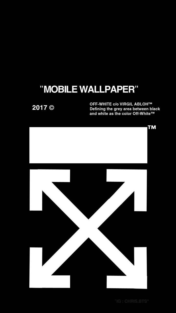 OFF-WHITE  Wallpaper off white, Off-white logo, Fashion logo branding