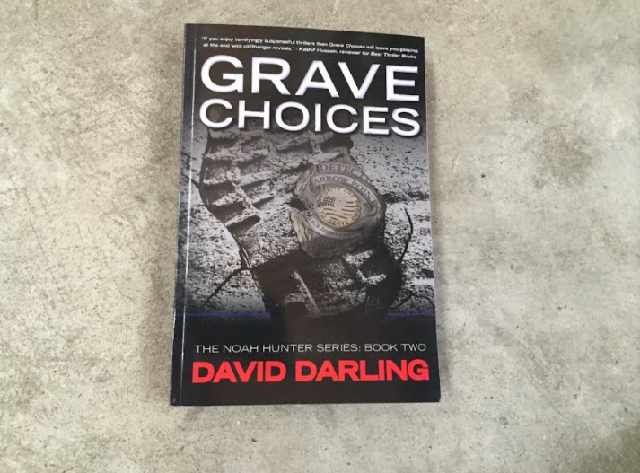 HashtagSpiruli's tweet photo. What a beaut! Thank you @DavidDarlingCA for GRAVE CHOICES (ARC), Book 2 in the #NoahHunter series. Even more awesome in print. Hope to do it justice. Love the inscription. Much appreciated. π #amReading #Thrillers #books #BookTwitter https://t.co/GRwO0Eki0h