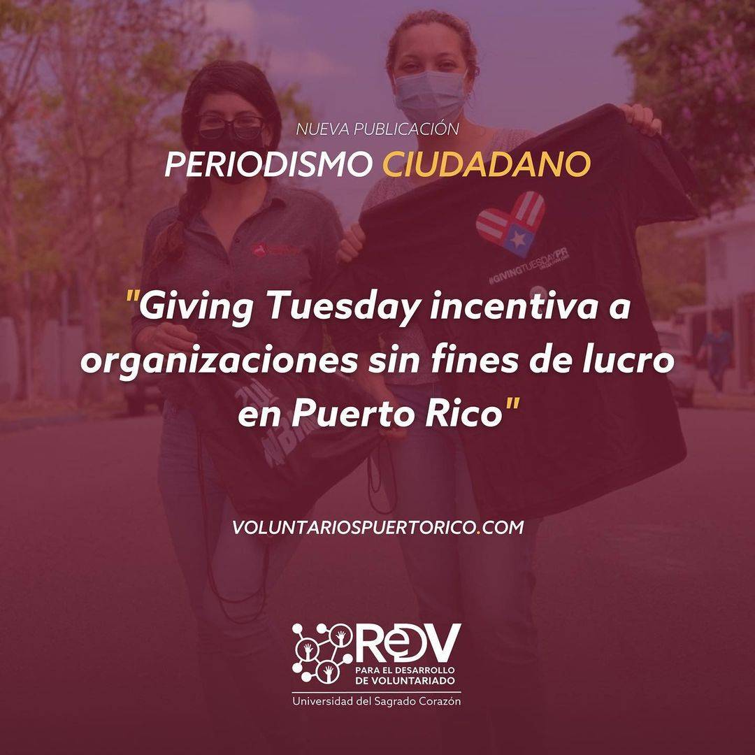 ¡Gracias a <a href="/voluntariadopr/">Red para el Desarrollo del Voluntariado</a> por el apoyo! Puedes buscar la entrevista en voluntariospuertorico.com En #GTPR estamos comprometidos con #viralizarlagenerosidad y con apoyar al tercer sector. ¡Estamos en cuenta regresiva para GTPR 2021 el 30 de noviembre!