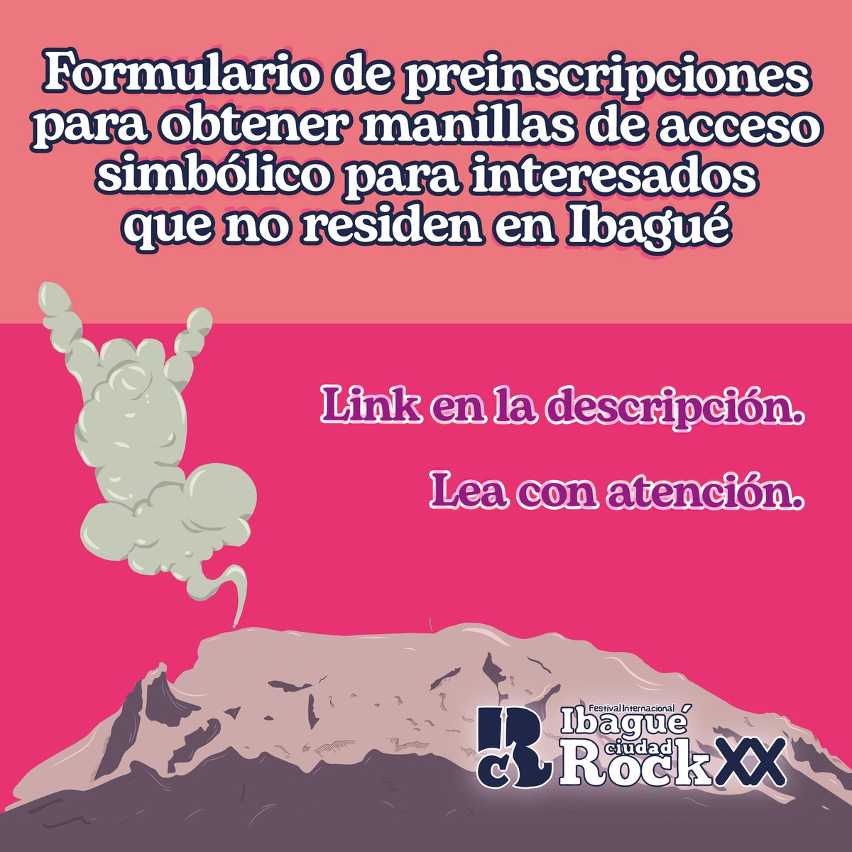 🇨🇴 FORMULARIO PARA PERSONAS RESIDENTES FUERA DE IBAGUÉ:

Lee con atención el formulario para conocer las condiciones, solo para personas que no residen en Ibagué:

📝 forms.gle/LvR797y4SKBCvU…

#ICRXX