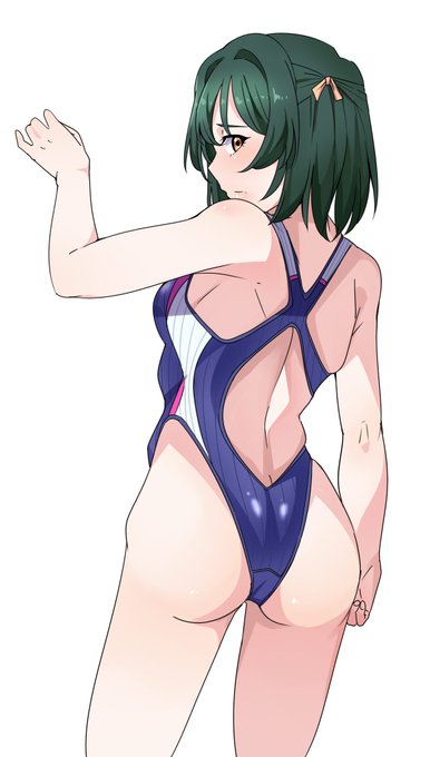 「highleg swimsuit」 illustration images(Latest)