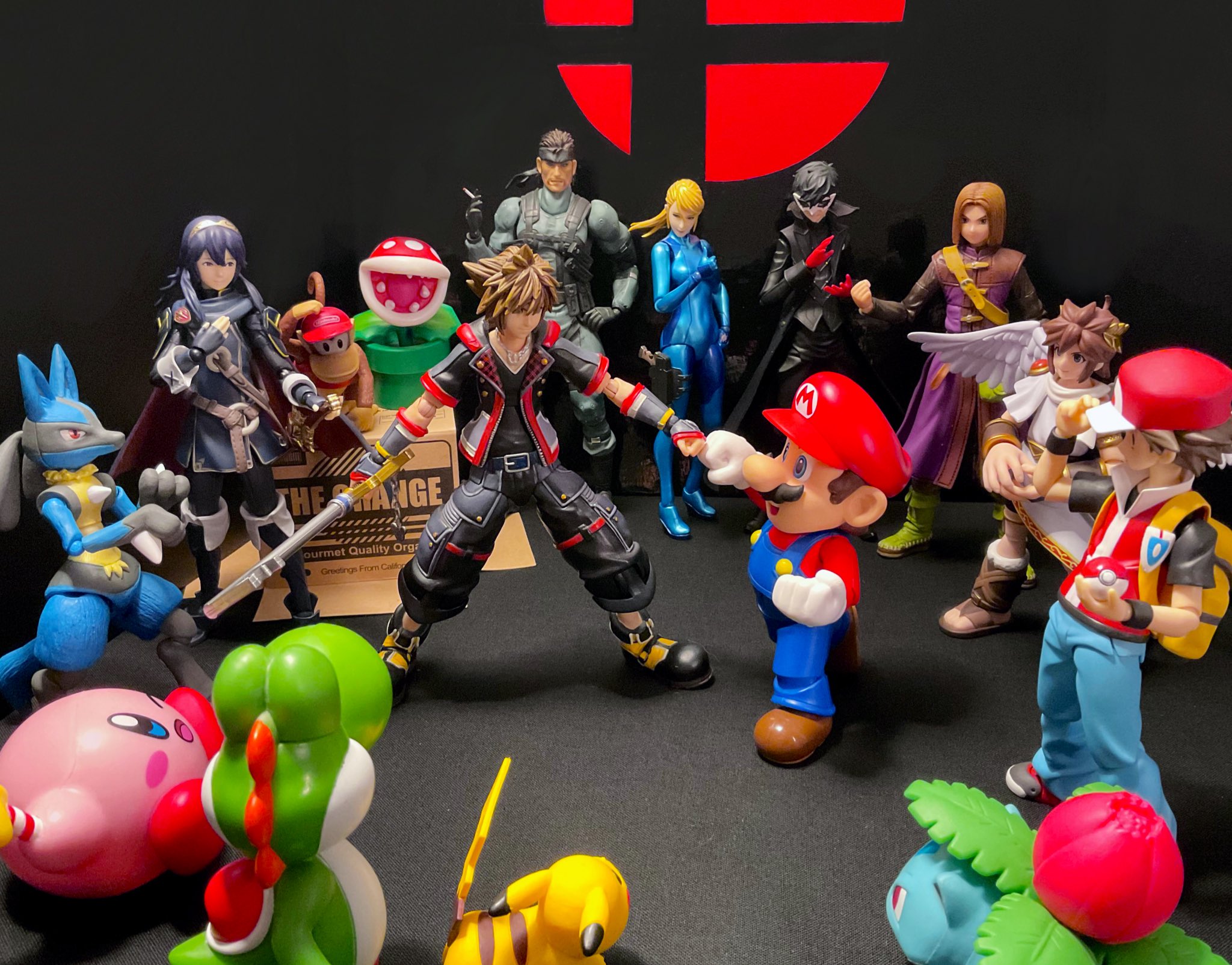 Super smash bros action hot sale figures