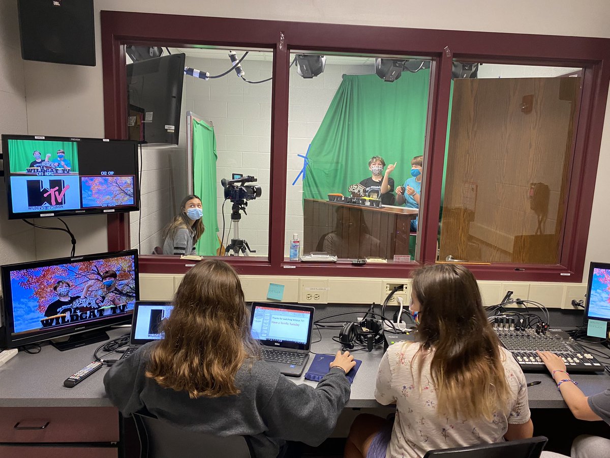 MMS_principals's tweet image. Wildcat TV is back! #schoolnews #masdproud