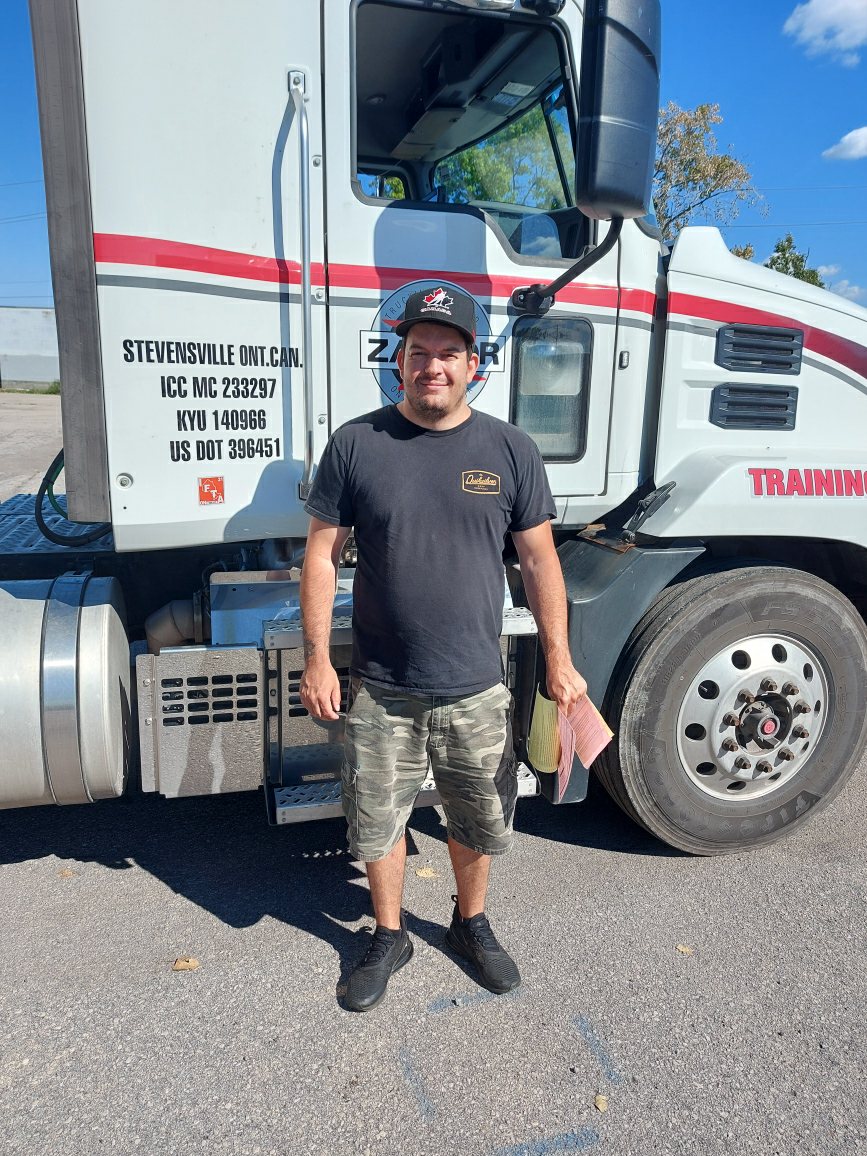 Congratulations Shaun on passing your road test! Looking to get an AZ or DZ licence of your own? Head to zavcortrainingacademy.com/courses