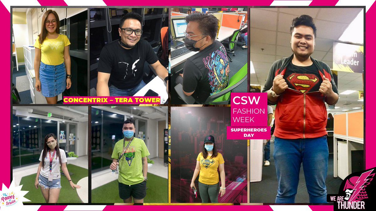 OneMagentaCNX's tweet photo. #CSAW2021 Day 2 Highlights - Superheroes Day #FamousForCare #HeartOfService https://t.co/EtIM0WMBGx