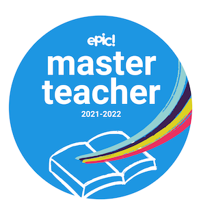 This made my day! 🎉 Super happy to be an Epic Master Teacher Ambassador for the 2021-22 school year! 📚  Epic's digital library <a href="/epic4kids/">Epic for Kids</a> is an awesome addition to my class library. I especially ❤️ their AR books filter and their selection of Read-To-Me texts! #EpicAmbassador