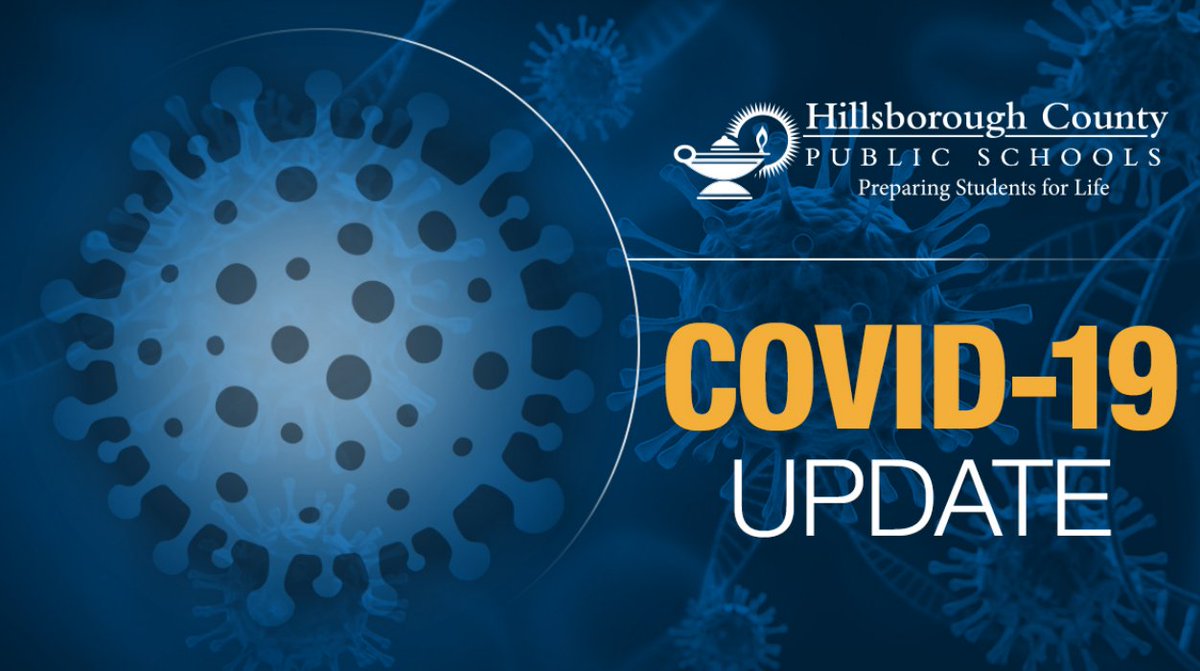 The School Board voted to remove the medical exemption opt-out requirement of the mask mandate. There is still a mandate with a parental opt-out for HCPS. The parental opt-out form is here – web.hillsboroughschools.org/maskoptout. This new mandate will take effect Thursday, October 7th, 2021.