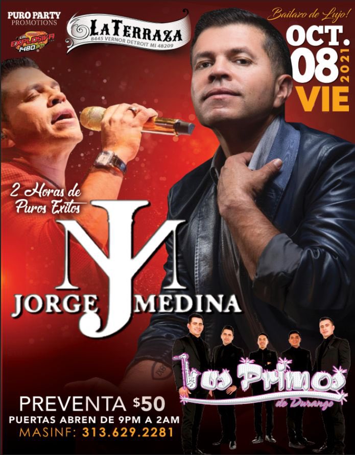 j_medina37's tweet image. este viernes #detroit espera al #teammedina #LexingtonKentucky sera #territorioMedina saludos a #PrimosdeDurango y nos vemos el domingo en #Pittsburg #Insomnia compra tus boletos!! #Octubrellego #Conciertos #JorgeMedina estamos #ready