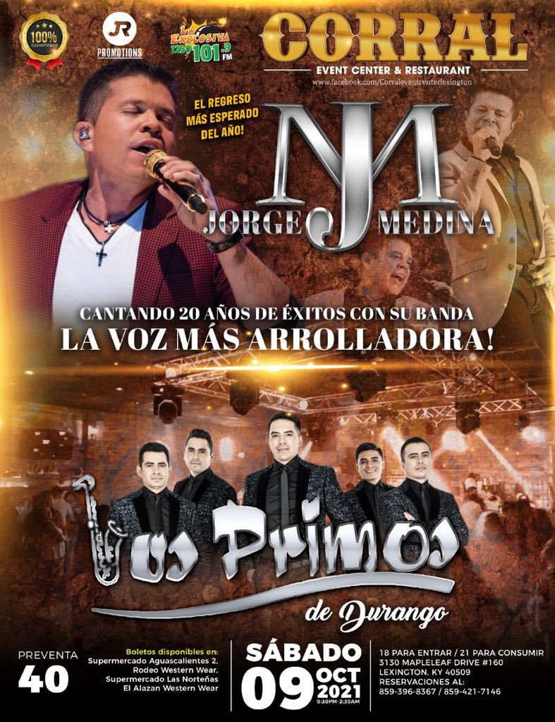j_medina37's tweet image. este viernes #detroit espera al #teammedina #LexingtonKentucky sera #territorioMedina saludos a #PrimosdeDurango y nos vemos el domingo en #Pittsburg #Insomnia compra tus boletos!! #Octubrellego #Conciertos #JorgeMedina estamos #ready