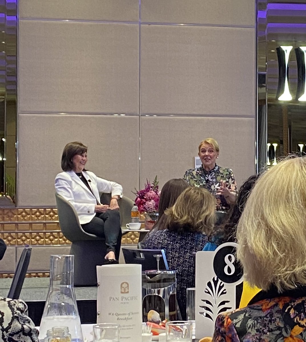Jean_Burton's tweet photo. Another cracker @WomeninMediaWA event with #wimscreenqueens Susannah and Alison. Anecdotes are gold! #wamedia #perthmedia https://t.co/iJaelkM7ts