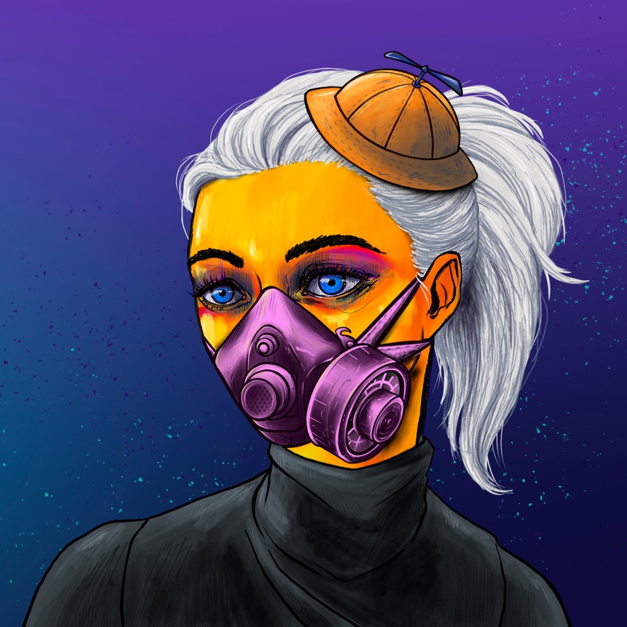 Notpur's tweet photo. @gloompunkclub favorite female design NFT project out and you can get in on $sol fee free https://t.co/nxBxDY5a6z
