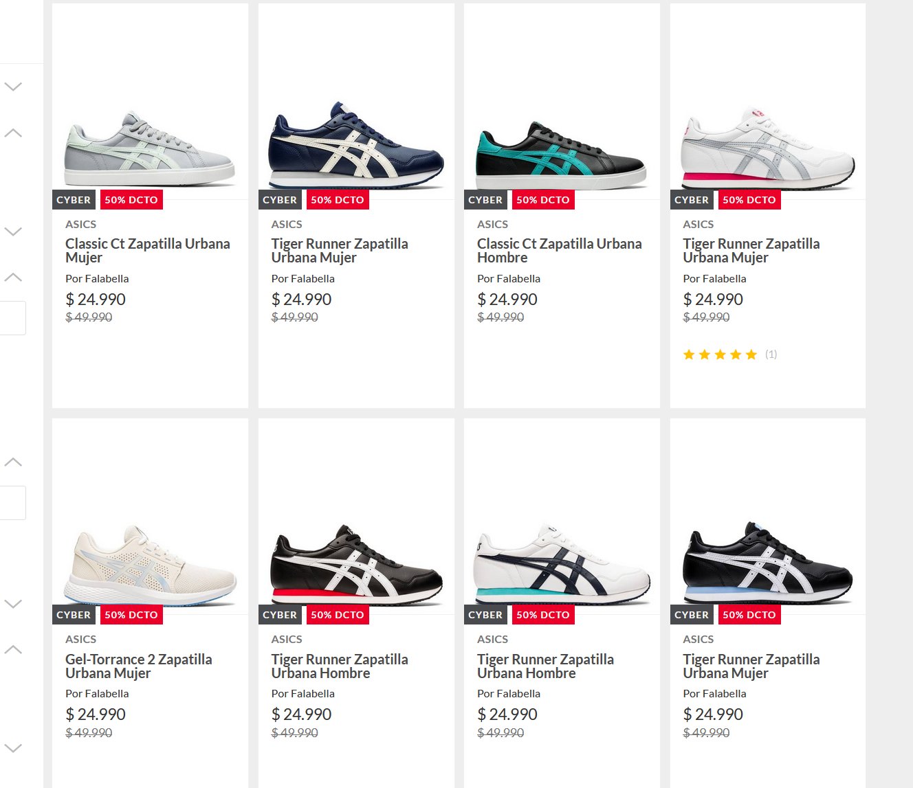 Asics falabella top
