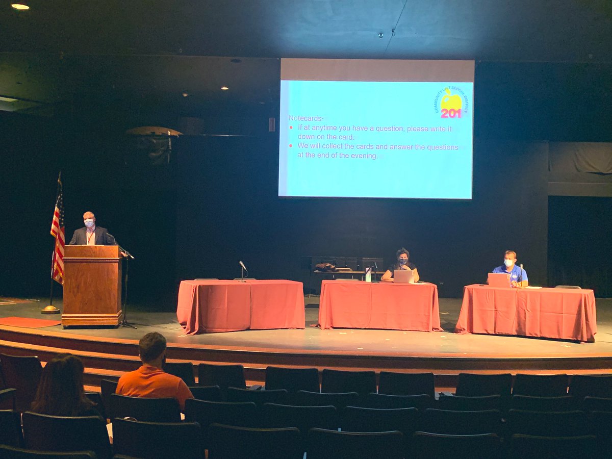 Working behind the scenes with <a href="/tracywi/">Tracy Billie</a>. We had a great elementary informational night on the future of on K-5 structures. Thank you to the community for their participation.