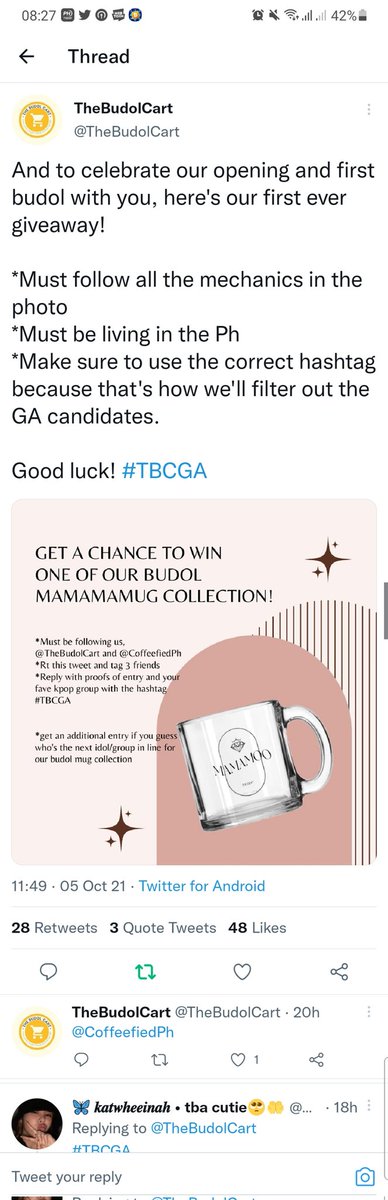 logwheeinie's tweet photo. @TheBudolCart fav groups are snsd and mamamoo
#TBCGA
guess: nct/ red velvet/ itzy
@HerineeJy @solarssiddun @nunalnihyunjin https://t.co/ZOFqKAEfiQ