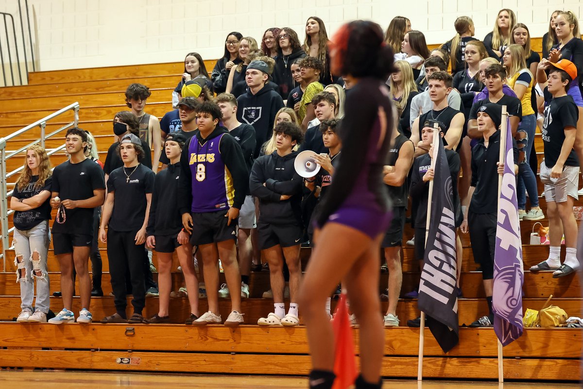 rrhsknights's tweet photo. A good effort against a tough Mustangs squad. Great to see so much support from the @RRHSPurplePosse in respectful ways throughout the night. https://t.co/m2xpD5B3na