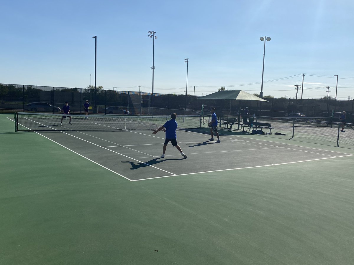 Pioneer_Tennis's tweet image. LET’S GO BOS!!  Undefeated District 3-6A Champions!  The Pioneers defeated Paschal 16-3 to seal the district championship.           #bosproud #feelgoodplaygood  @boswellhs @emsisdathletics @BosPioneerPress