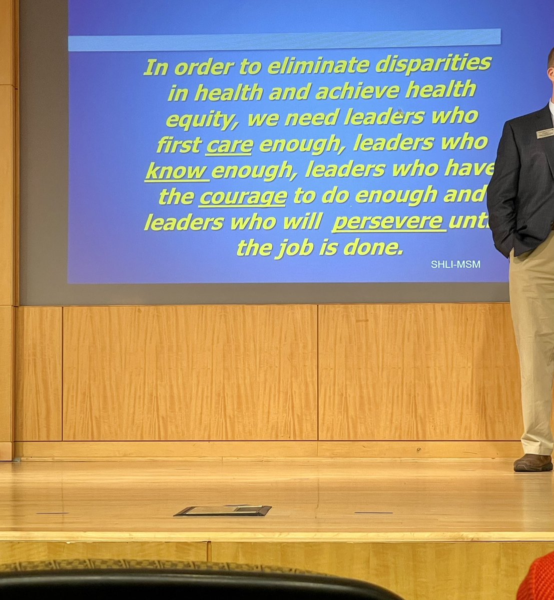 Always love hearing Dr. David Satcher speak his “best health wisdom”, especially on a hot topic of health disparities during a pandemic. Thank you  <a href="/GaStateSNHP/">GSU Nursing & Health</a> J. Rhodes Haverty lecture. #healthleadership