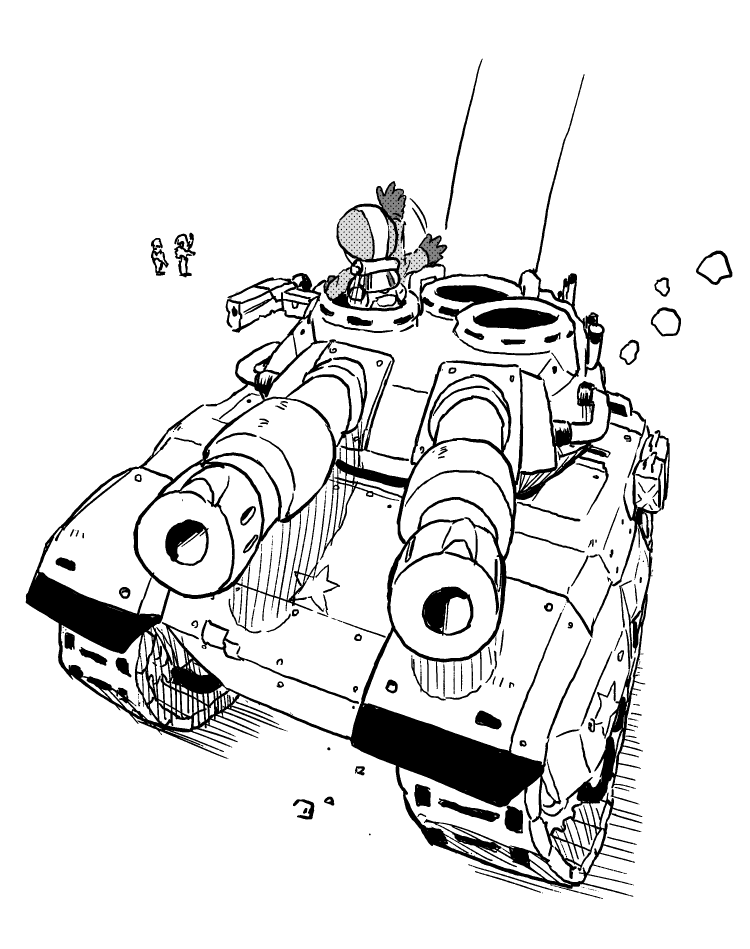 7日目 ウエスタンフロンティア軍重戦車 