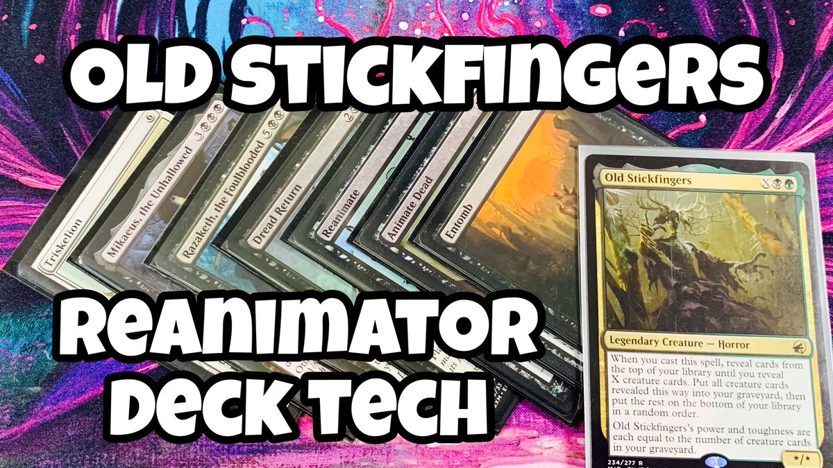 vex_mtg's tweet photo. Old Stickfingers Deck Tech - PUPPET MASTER OF DEATH // MTG // EDH // Rea... https://t.co/vDUvysuTmh via @YouTube #mtg #vexmtg #mtgmid #MTGMidnight #edh #mtgedh #mtgcommander #mtgaddicts #cmdr #youtube https://t.co/iPN43EgERd
