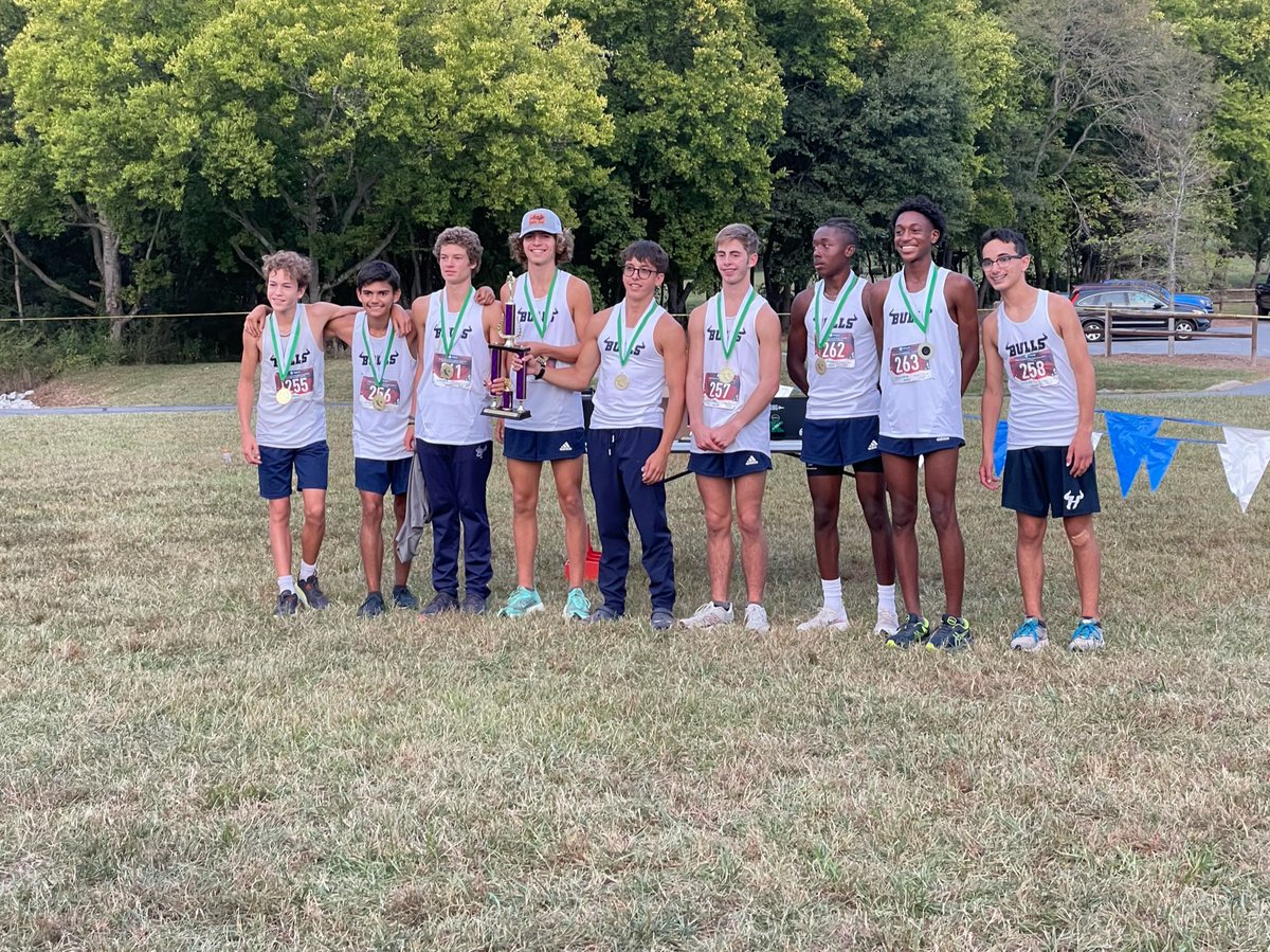joshashley23's tweet photo. Won the county championship as a team and finished 2nd individually today‼️8 guys in the top 14 for us not too bad💪#gobulls #bullspeed
@BullSpeed704 @hrhsbulls https://t.co/JEmVEJLs6i