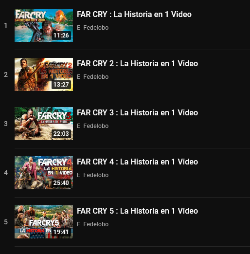 SoyFedelobo's tweet photo. ¿Emocionados por Far Cry 6? Te dejamos una serie de videos que te narra la historia de los juegos más importantes para que estés listo! 
https://t.co/FhP20NFOCh https://t.co/8lU8mtStct