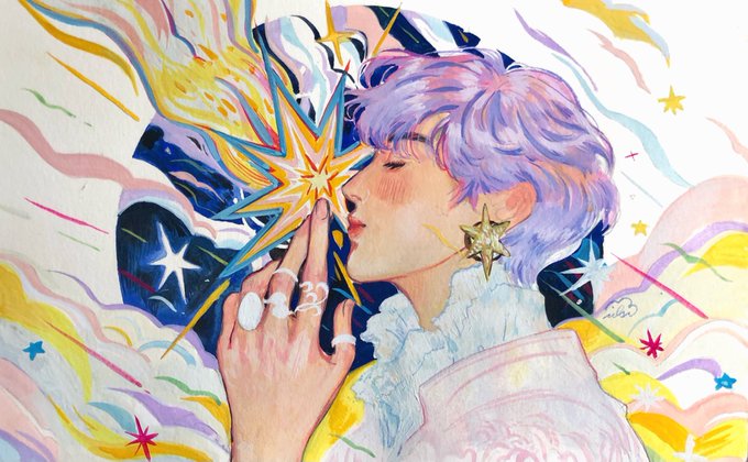 「star earrings」 illustration images(Popular｜RT&Fav:50)