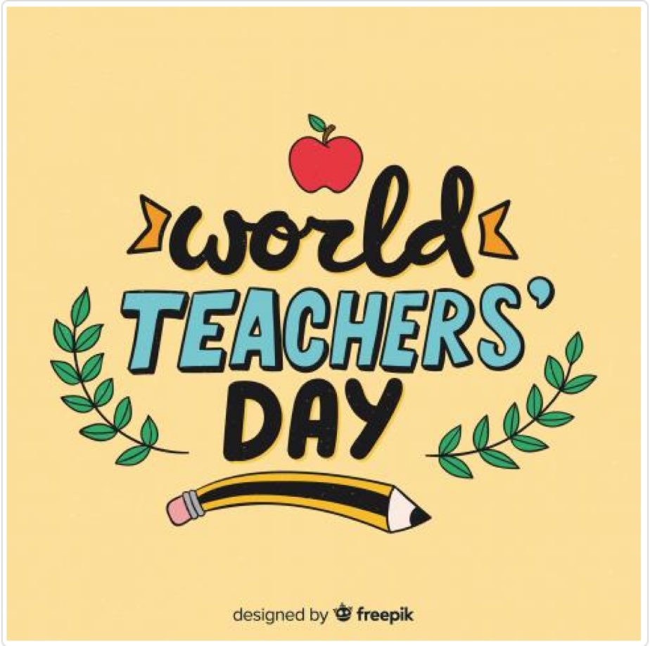 Gepper2ndgrade's tweet image. Happy World Teacher Day! #Connectin5 @emilyelangston