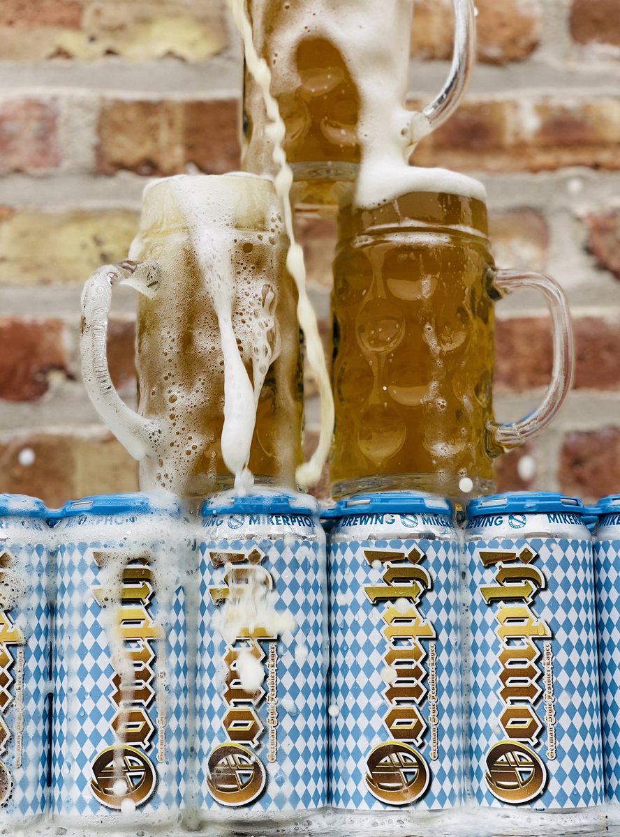 We brewed another lager. Check it out tomorrow at 12p. #nolactosewasharmedinthisbeer